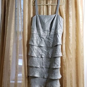 Silver dress